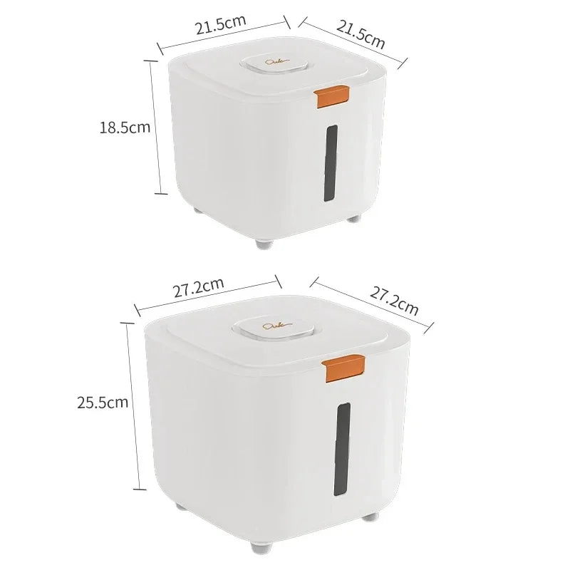 large Pet food storage barrel storage barrel food sealed moisture-proof