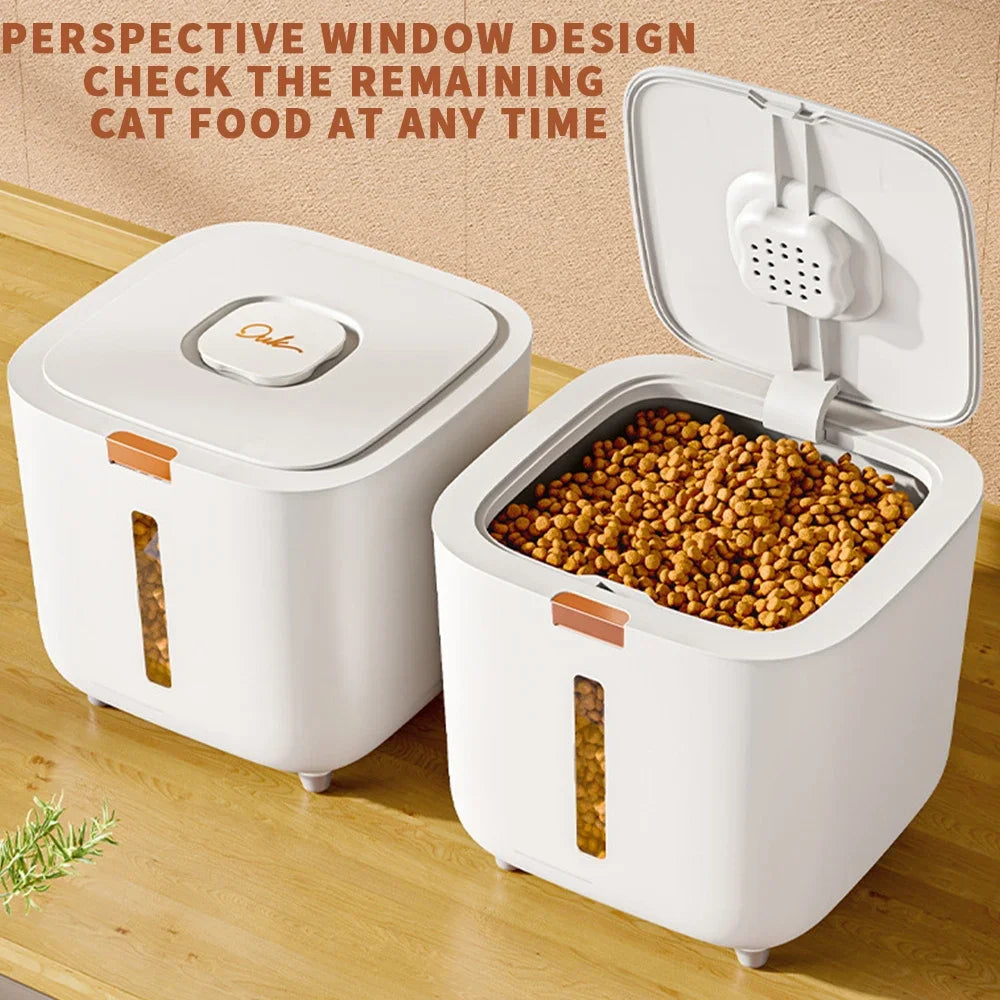 large Pet food storage barrel storage barrel food sealed moisture-proof